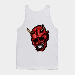 Kabuki Mask 1 (RED) Tank Top